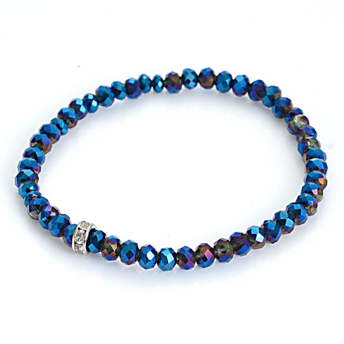 Colorful New Arrived Style Glass Crystal Beaded Bracelets Rope Distance Bracelet Femme Handmade Wrap Bracelet For women & Girls